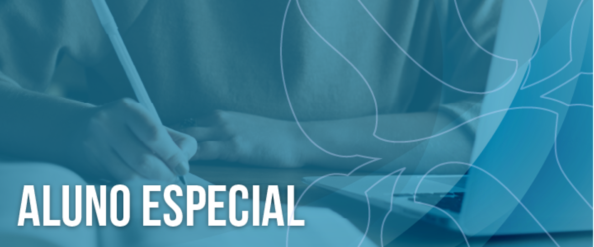 Solicitação de Aluno Especial 2026/1